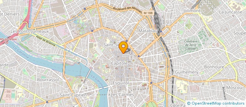 localisation de l'entreprise MADAME CATHERINE JIMENEZ à TOULOUSE