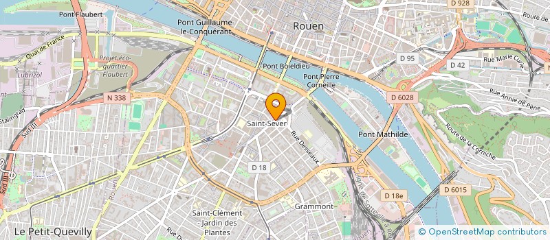 localisation de l'entreprise MADAME CATHERINE JLOBA-POGORELSKI  ROUEN