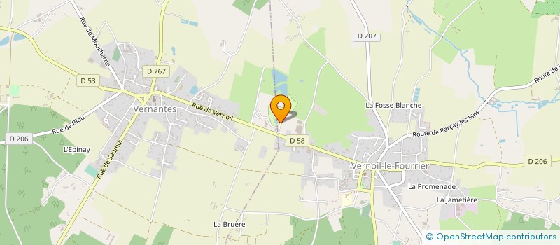localisation de l'entreprise MADAME CATHERINE JOLLANT à VERNOIL-LE-FOURRIER
