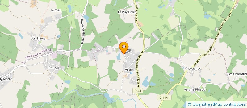 localisation de l'entreprise MADAME CATHERINE JOLY  AUREIL