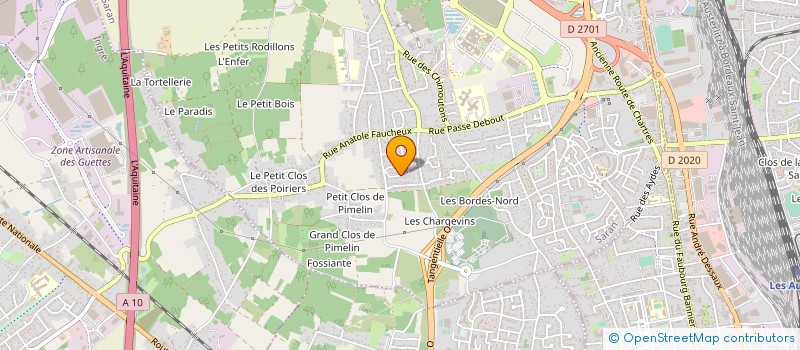 localisation de l'entreprise MADAME CATHERINE JONAC à SARAN