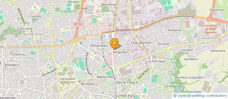 localisation de l'entreprise MADAME CATHERINE JOUANNIC à BREST