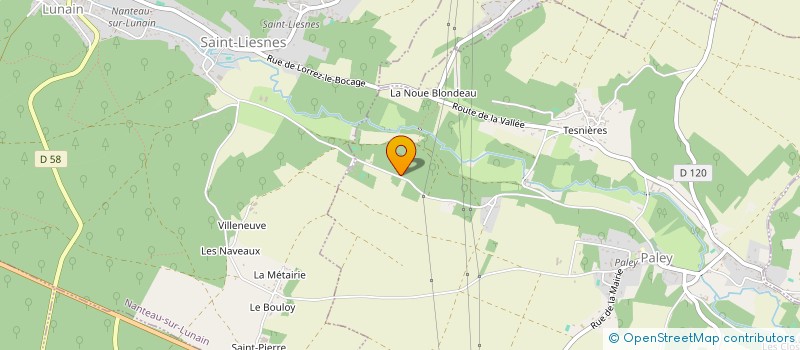 localisation de l'entreprise MADAME CATHERINE JOUBERT à NANTEAU-SUR-LUNAIN