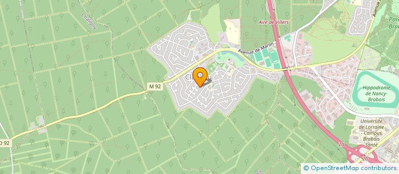 localisation de l'entreprise MADAME CATHERINE JOUBERT  VILLERS-LES-NANCY