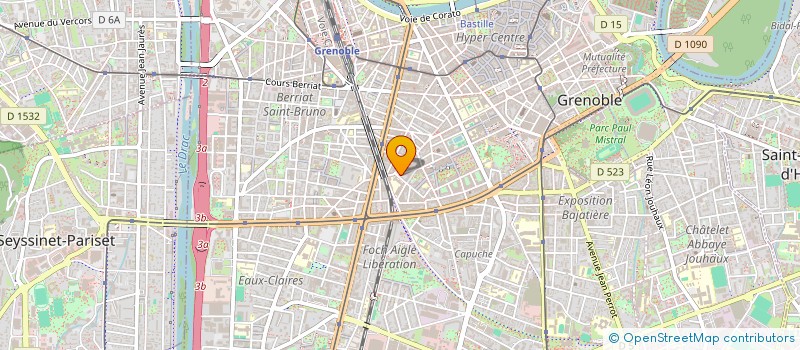 localisation de l'entreprise MADAME CATHERINE JOURDAN à GRENOBLE