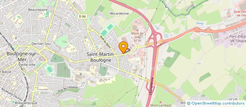 localisation de l'entreprise MADAME CATHERINE JOUSSE à LA PLAINE-SUR-MER