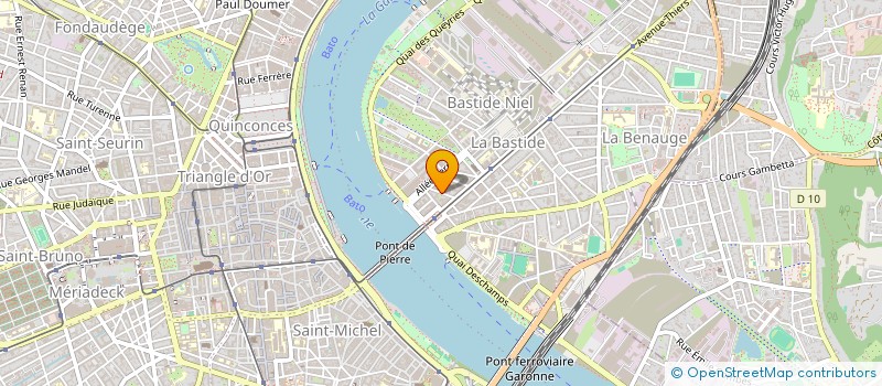 localisation de l'entreprise MADAME CATHERINE JOUSSET-GABAIN à BORDEAUX