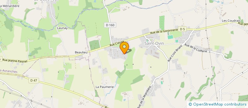 localisation de l'entreprise MADAME CATHERINE JOUVIN à SAINT-OVIN