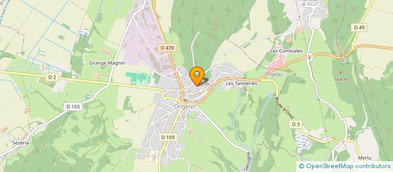 localisation de l'entreprise MADAME CATHERINE JUHEL  DOMPIERRE-SUR-MONT