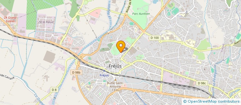 localisation de l'entreprise MADAME CATHERINE JULES à FREJUS