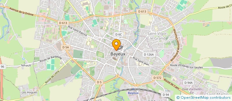 localisation de l'entreprise MADAME CATHERINE JULIENNE à BAYEUX