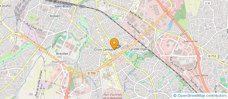 localisation de l'entreprise MADAME CATHERINE JUNGERS à SAINT-BRIEUC