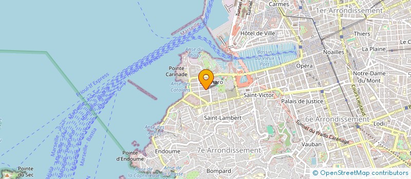 localisation de l'entreprise MADAME CATHERINE KARGARETELI à MARSEILLE