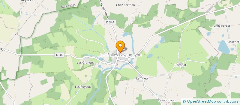 localisation de l'entreprise MADAME CATHERINE KENNEDY à LES SALLES-LAVAUGUYON