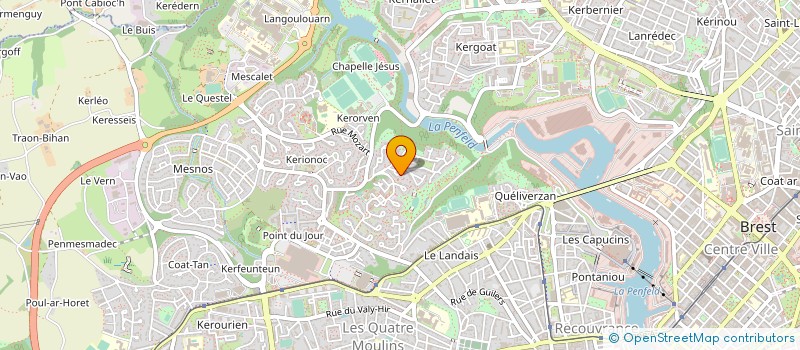 localisation de l'entreprise MADAME CATHERINE KERAMPRAN à BREST