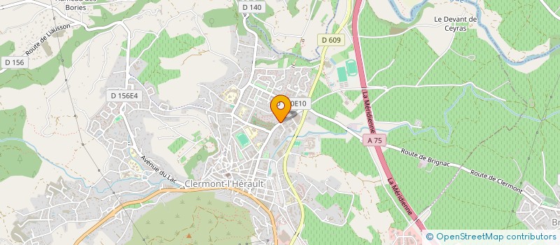 localisation de l'entreprise MADAME CATHERINE KESTELYN  CLERMONT-L'HERAULT