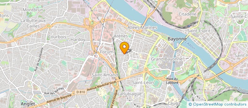 localisation de l'entreprise MADAME CATHERINE KESTING à BAYONNE