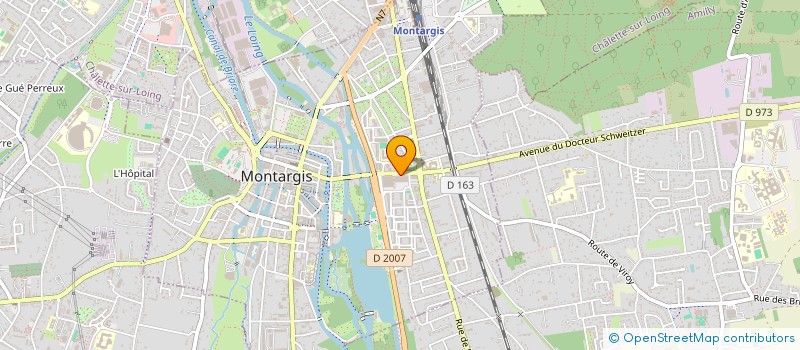 localisation de l'entreprise MADAME CATHERINE KHELIL à MONTARGIS