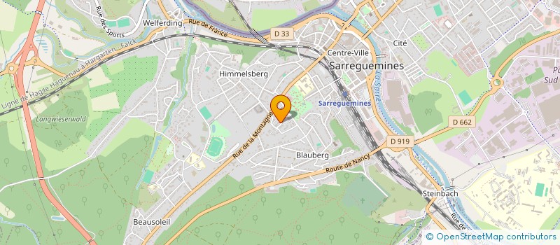 localisation de l'entreprise MADAME CATHERINE KNOEPFLY  SARREGUEMINES