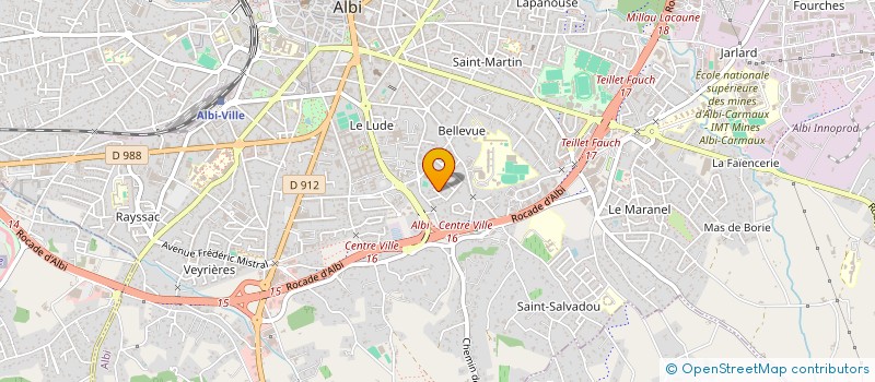 localisation de l'entreprise MADAME CATHERINE KOELLER à ALBI