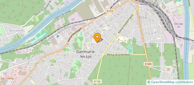 localisation de l'entreprise MADAME CATHERINE KONCEWIEZ à DAMMARIE-LES-LYS