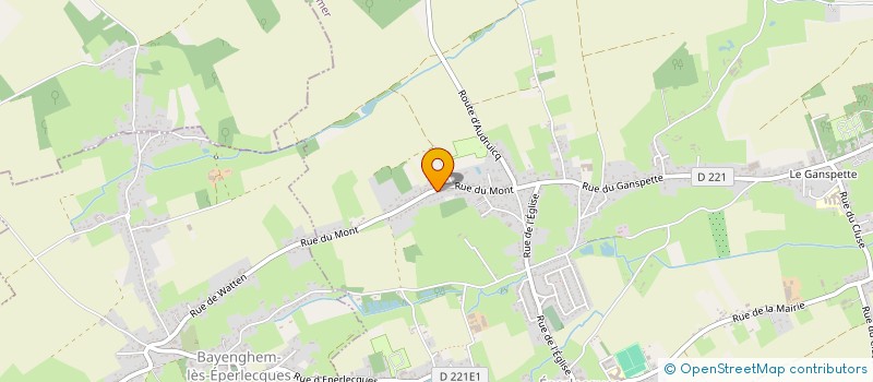 localisation de l'entreprise MADAME CATHERINE KOSSAROV  EPERLECQUES