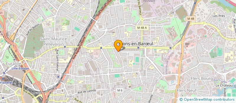 localisation de l'entreprise MADAME CATHERINE KRAWCZYK  MONS-EN-BARUL