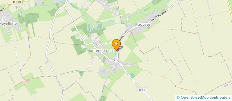 localisation de l'entreprise MADAME CATHERINE KROLIK  MONTENESCOURT