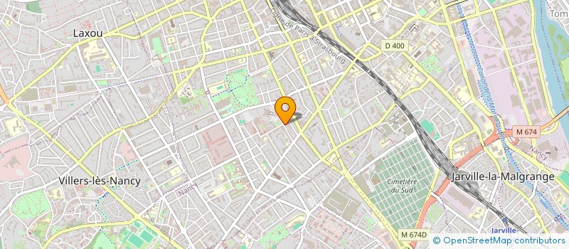 localisation de l'entreprise MADAME CATHERINE KROLIKOWSKI SICARD  NANCY