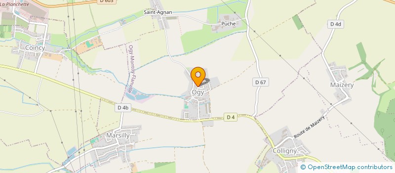 localisation de l'entreprise MADAME CATHERINE KUPPER  OGY-MONTOY-FLANVILLE