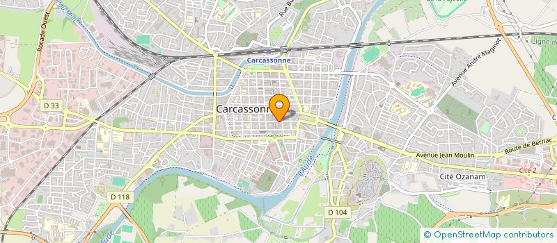 localisation de l'entreprise MADAME CATHERINE LABRO à CARCASSONNE