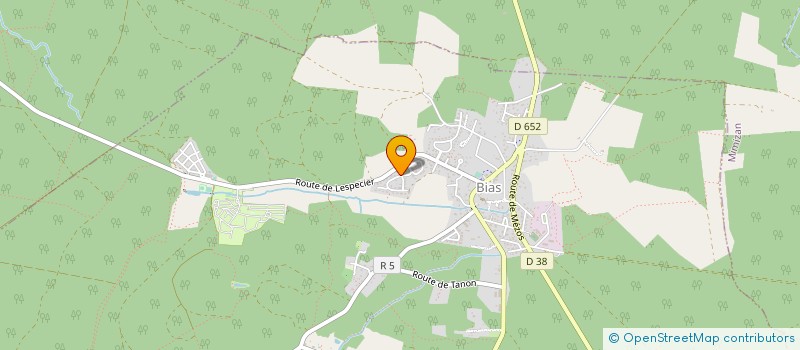 localisation de l'entreprise MADAME CATHERINE LACOUSSADE  LIT-ET-MIXE