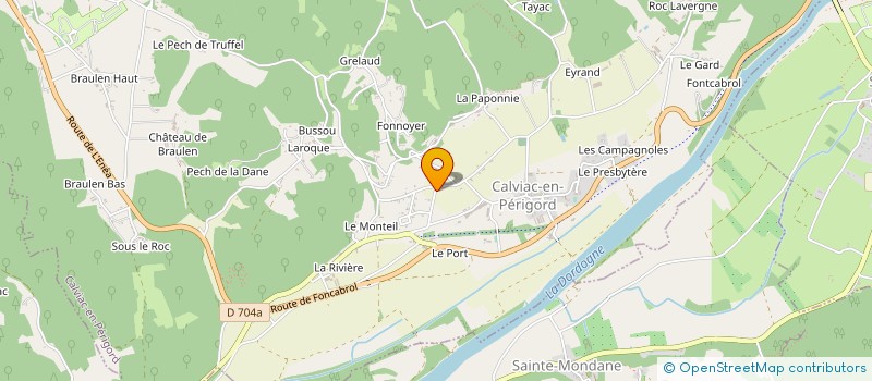 localisation de l'entreprise MADAME CATHERINE LACROIX à CALVIAC-EN-PERIGORD