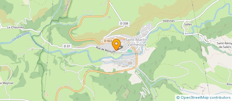 localisation de l'entreprise MADAME CATHERINE LAFAGE à SAINT-MARTIN-CANTALES