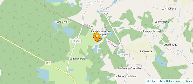 localisation de l'entreprise MADAME CATHERINE LAGORCE  EVRON