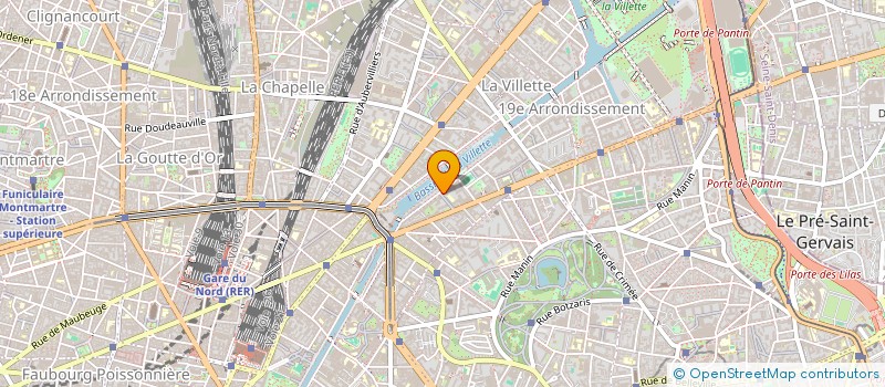 localisation de l'entreprise MADAME CATHERINE LALIN  PARIS