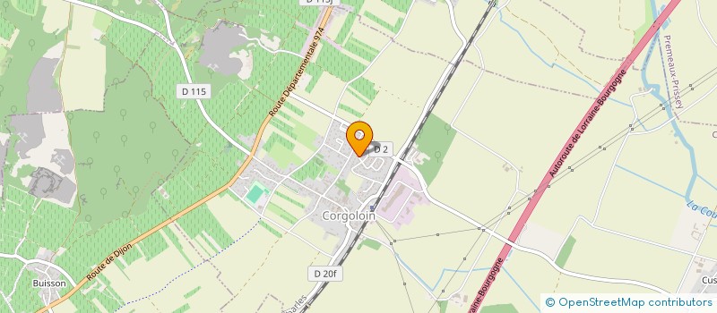 localisation de l'entreprise MADAME CATHERINE LAMONICA  COMBLANCHIEN