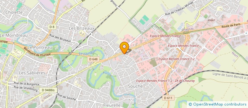 localisation de l'entreprise MADAME CATHERINE LAMOTTE à NIORT