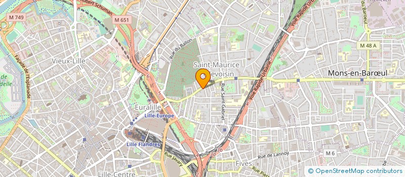 localisation de l'entreprise MADAME CATHERINE LANDRIEU à LILLE
