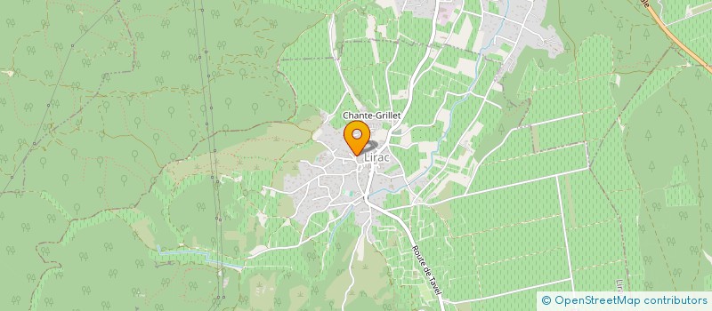 localisation de l'entreprise MADAME CATHERINE LANDRIN  LIRAC