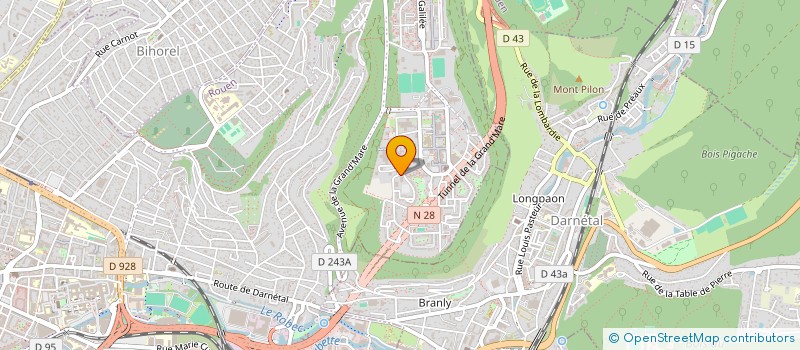 localisation de l'entreprise MADAME CATHERINE LANGEVIN  ROUEN