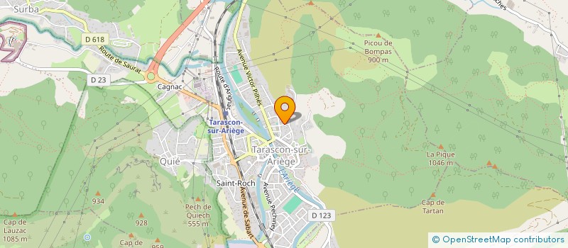 localisation de l'entreprise MADAME CATHERINE LANNOY à TARASCON-SUR-ARIEGE