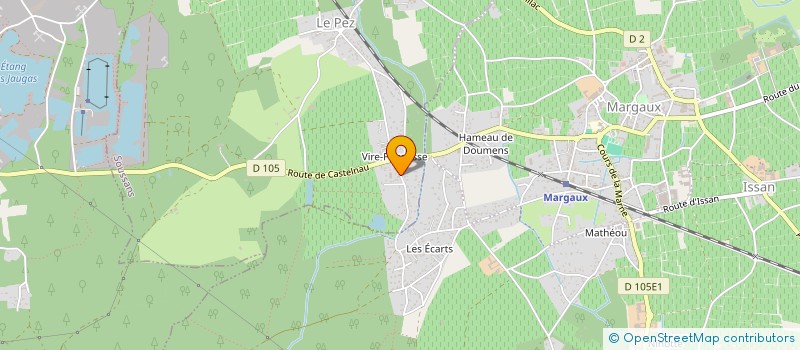 localisation de l'entreprise MADAME CATHERINE LANZERAY  SOUSSANS