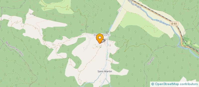 localisation de l'entreprise MADAME CATHERINE LAPAINE  BEAUMONT-EN-DIOIS