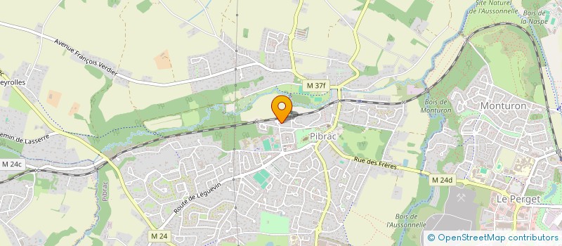 localisation de l'entreprise MADAME CATHERINE LAPALU  PIBRAC