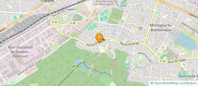 localisation de l'entreprise MADAME CATHERINE LAPAQUELLERIE  MONTIGNY-LE-BRETONNEUX