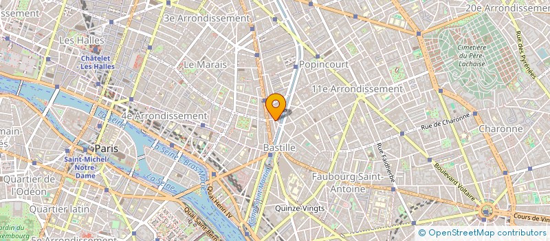 localisation de l'entreprise MADAME CATHERINE LAPORTE  PARIS