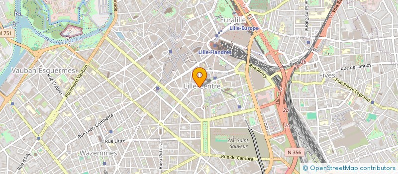 localisation de l'entreprise MADAME CATHERINE LARIDAN à LILLE