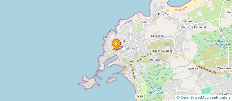 localisation de l'entreprise MADAME CATHERINE LARNICOL à PENMARCH