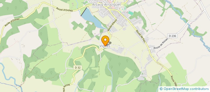 localisation de l'entreprise MADAME CATHERINE LARQUIER  VIGNES